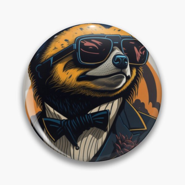 Item preview, sloth mafia boss, funny design designed and sold by K-Art-Design.