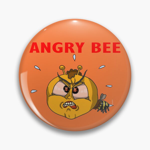 Item preview, angry bee designed and sold by AyseAkcay.
