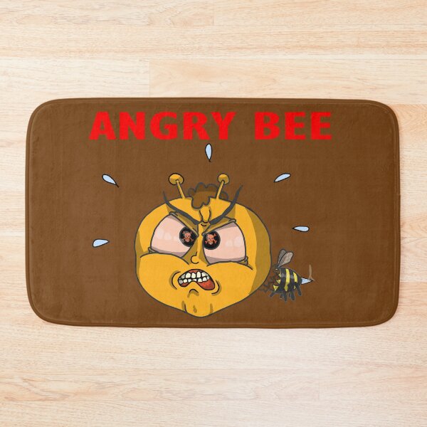 Item preview, angry bee designed and sold by AyseAkcay.