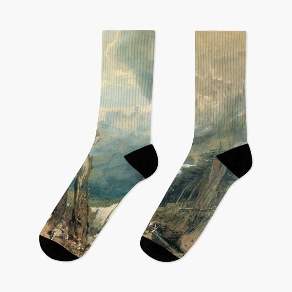 Item preview, Joseph Mallord William Turner "Mer de Glace, in the Valley of Chamouni" designed and sold by Alexandra Dahl.