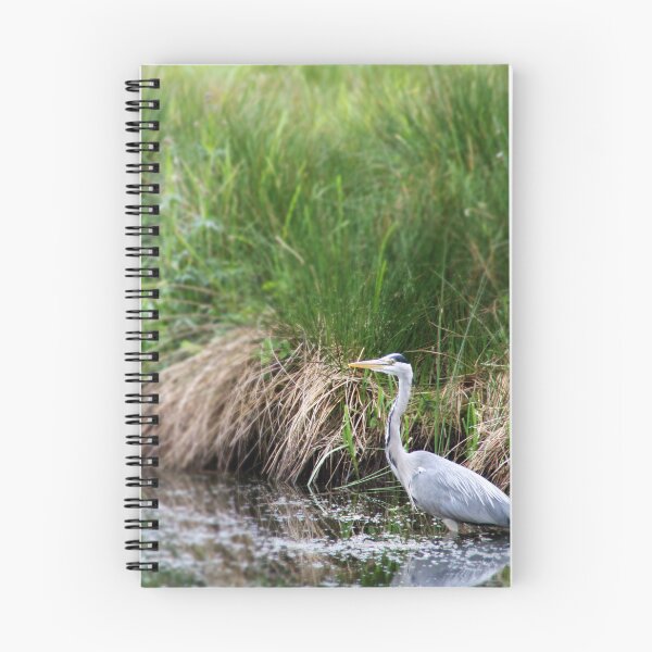Item preview, The Heron waits in the shallows designed and sold by Matthew Mason.