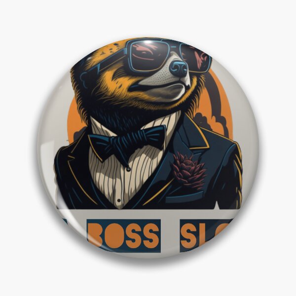 Item preview, sloth mafia boss, funny design designed and sold by K-Art-Design.
