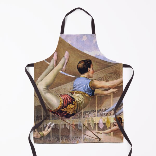 Item preview, 1890 Circus Poster Five Male Trapeze Artist designed and sold by Wabojeg.