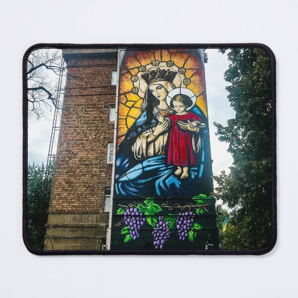 Item preview, Holy Mother of God Mural, Kyiv, Ukraine designed and sold by UniqueGlobal.