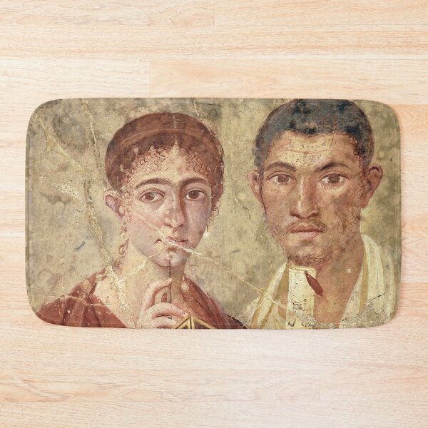 Item preview, Pompeian fresco. Portrait of Terence Neo and his wife designed and sold by likiska.