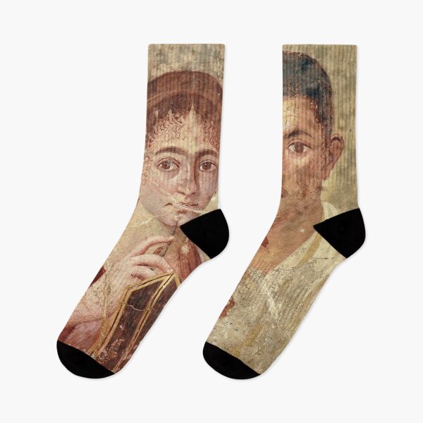 Item preview, Pompeian fresco. Portrait of Terence Neo and his wife designed and sold by likiska.