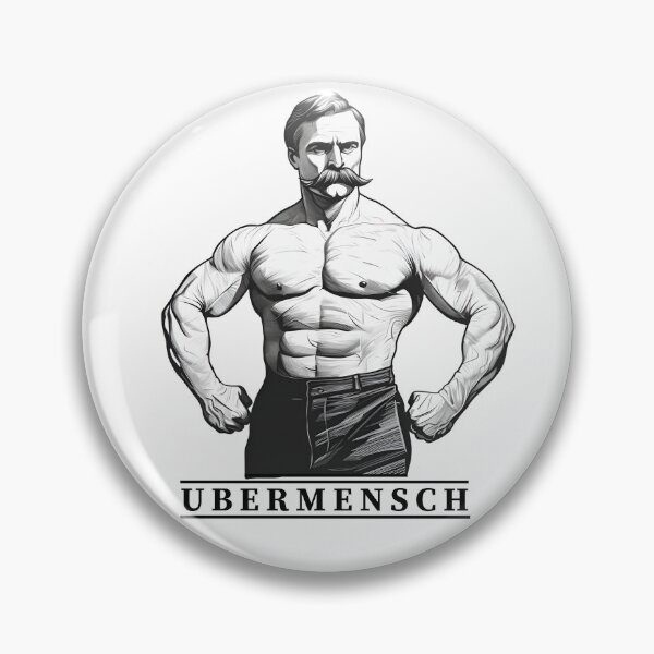 Artikelvorschau, Friedrich Nietzsche Übermensch entworfen und verkauft von fateindesigns.