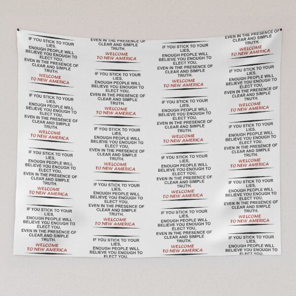 Item preview, If you stick to your lies designed and sold by Politics-Corner.