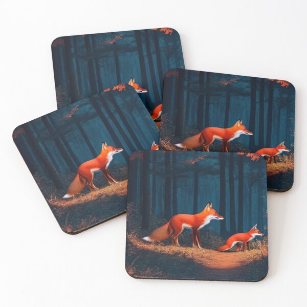 Item preview, Red Fox in Its Natural Habitat designed and sold by artwealllove.