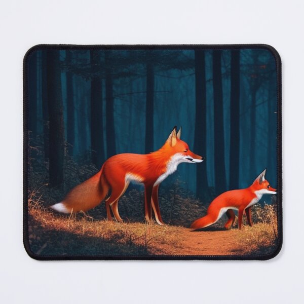 Item preview, Red Fox in Its Natural Habitat designed and sold by artwealllove.