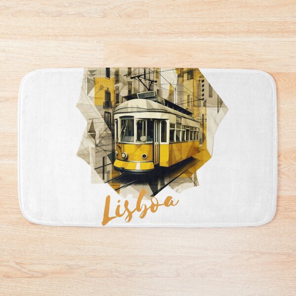 Item preview, Lisbon Lisaboa Tram Tramway theme motive Portugal Gift  designed and sold by wowstuffcreator.
