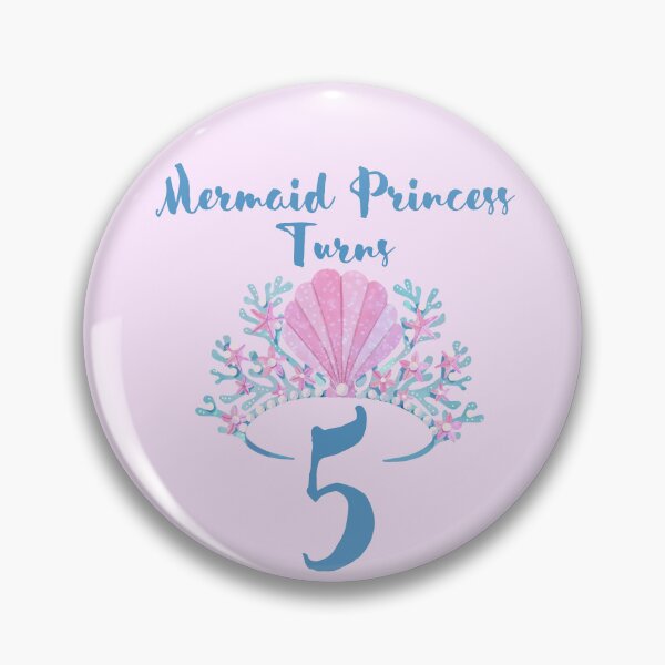Item preview, Mermaid Princess turns 5 designed and sold by Katts-Art.