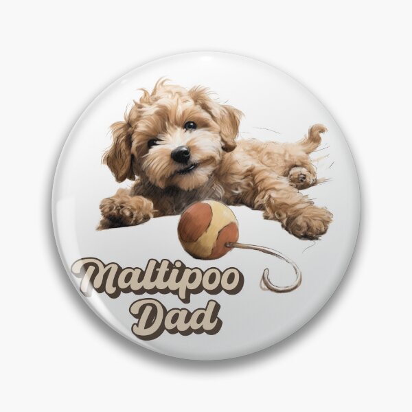 Item preview, Maltipoo Dad - Joyful Playtime designed and sold by MelodySimmons.