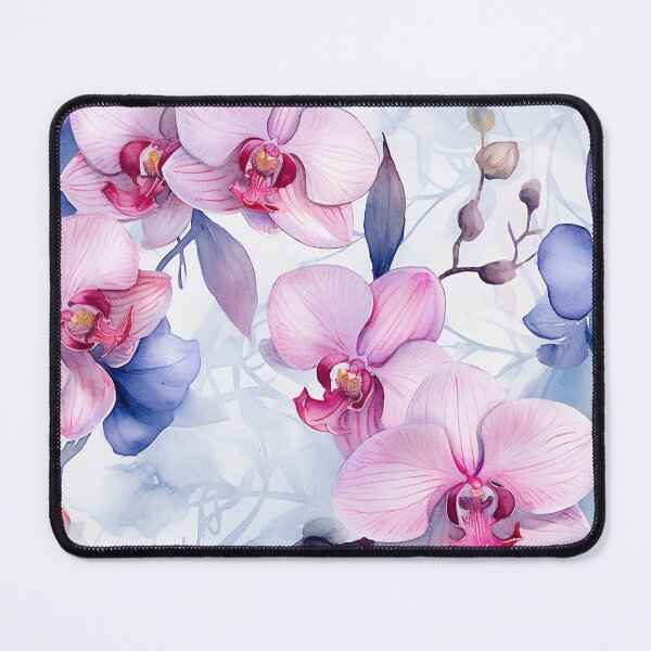 Item preview, Blueish purple watercolor orchid pattern designed and sold by DaisyMarroquin.