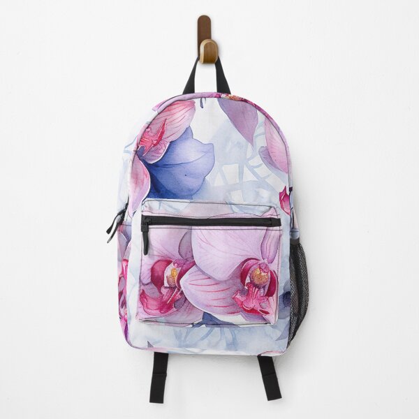 Item preview, Blueish purple watercolor orchid pattern designed and sold by DaisyMarroquin.