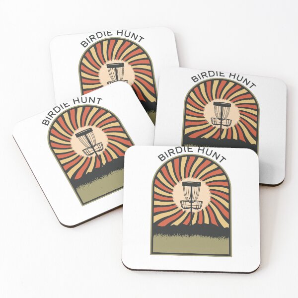 Item preview, Birdie Hunt | Disc Golf Vintage Retro Arch Mountains designed and sold by KlehmInTime.