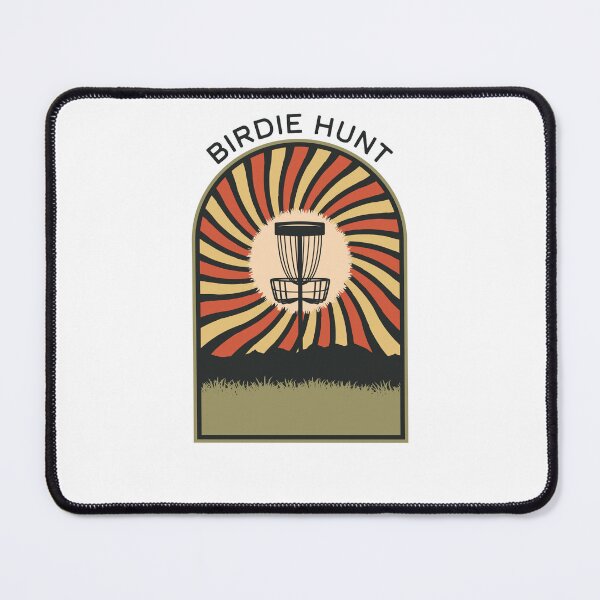 Item preview, Birdie Hunt | Disc Golf Vintage Retro Arch Mountains designed and sold by KlehmInTime.