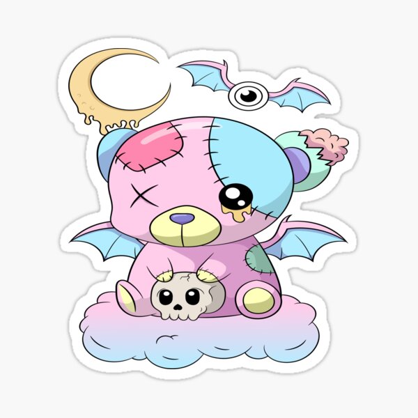 Pastel Goth Teddy Merch & Gifts for Sale | Redbubble