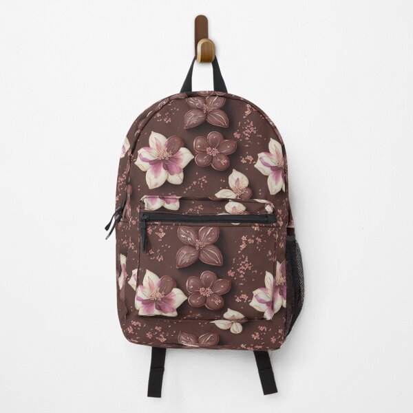 Item preview, Exquisite Chocolate Delights: An Extraordinary Pattern of Chocolate Flowers with a Unique and Perfect Design designed and sold by CelTopSkinz.