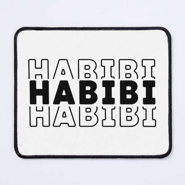 Item preview, Habibi My Beloved حبيبي Love Arabic Stacked Word designed and sold by ZamZamDesign.