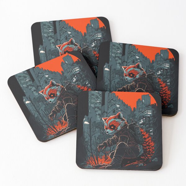 Item preview, RED PANDA DESTROYS designed and sold by atzek.
