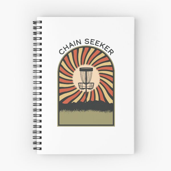 Item preview, Chain Seeker | Disc Golf Vintage Retro Arch Mountains designed and sold by KlehmInTime.