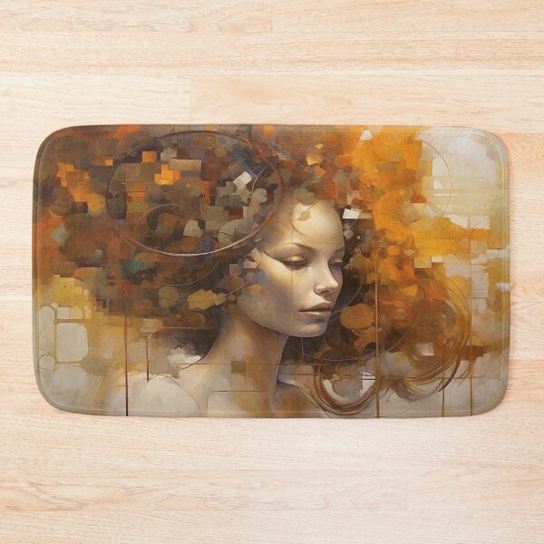 Item preview, Woman Abstract Oil designed and sold by Drealm.