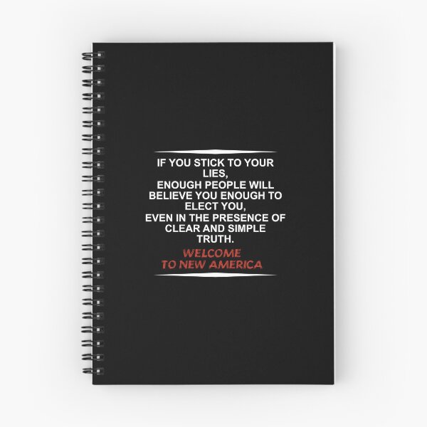 Item preview, If you stick to your lies - white designed and sold by Politics-Corner.