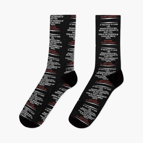 Item preview, If you stick to your lies - white designed and sold by Politics-Corner.