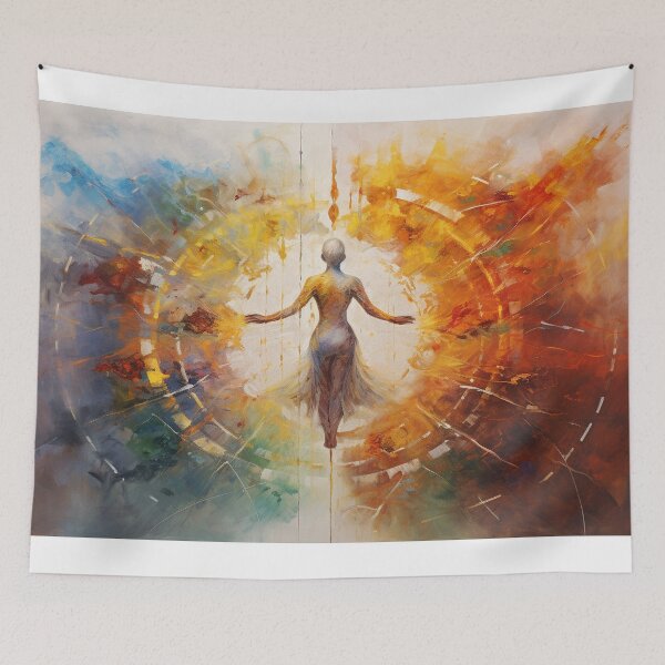 Item preview, Ascend Abstract Oil designed and sold by Drealm.