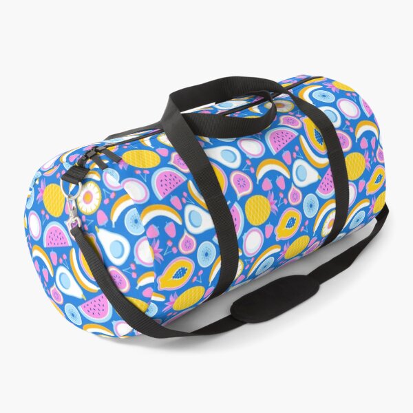 Item preview, Juicy tropical fruits - NO Ai - Blue background designed and sold by pakanta.