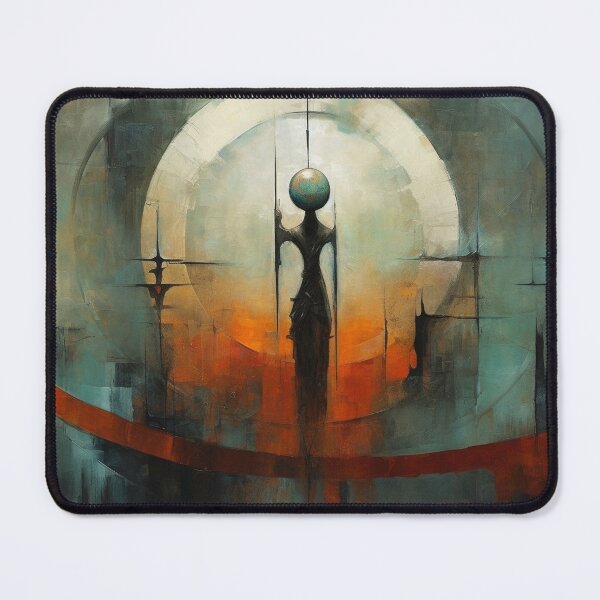 Item preview, Hold The World Oil Abstract designed and sold by Drealm.