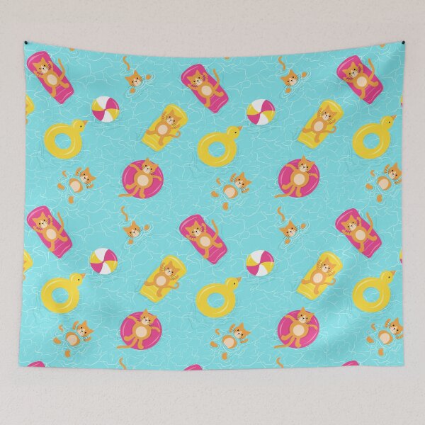 Item preview, Cats on holiday designed and sold by SaplingArt.