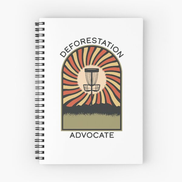 Item preview, Deforestation Advocate | Disc Golf Vintage Retro Arch Mountains designed and sold by KlehmInTime.