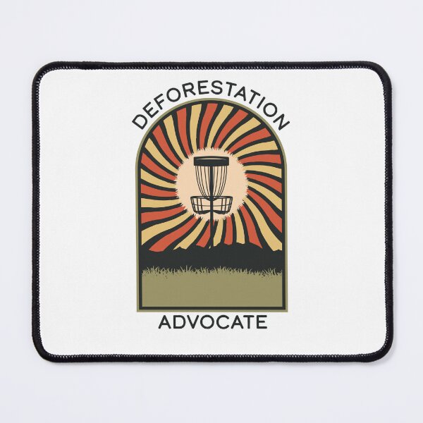 Item preview, Deforestation Advocate | Disc Golf Vintage Retro Arch Mountains designed and sold by KlehmInTime.