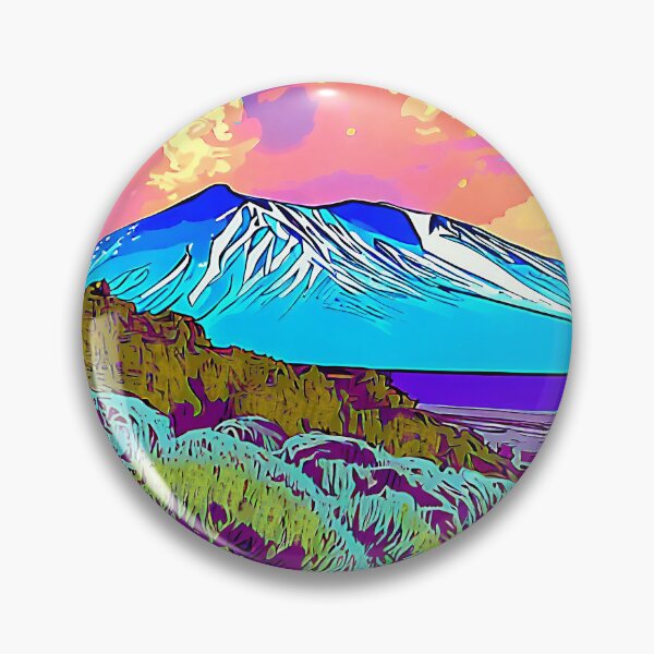 Artikelvorschau, High Desert Afteroon Pop Art Landschaft entworfen und verkauft von LaRoach Digital Arts.