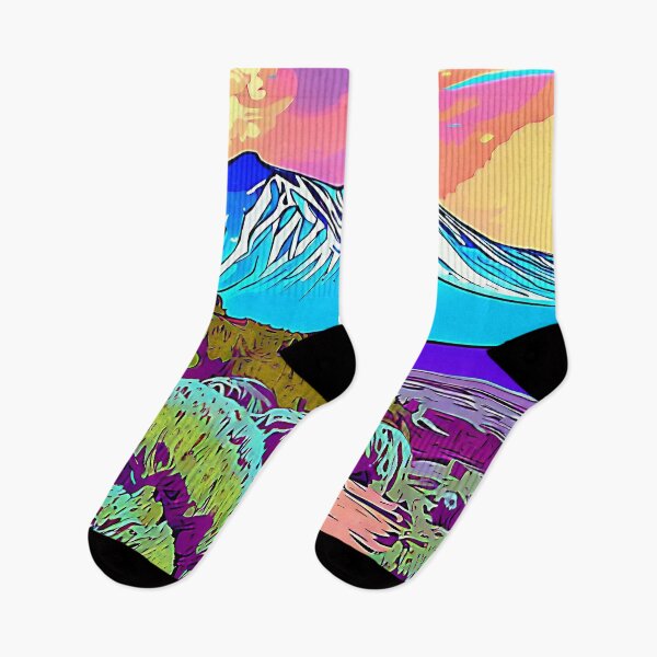 Item preview, High Desert Afteroon Pop Art Landscape designed and sold by LaRoach Digital Arts.