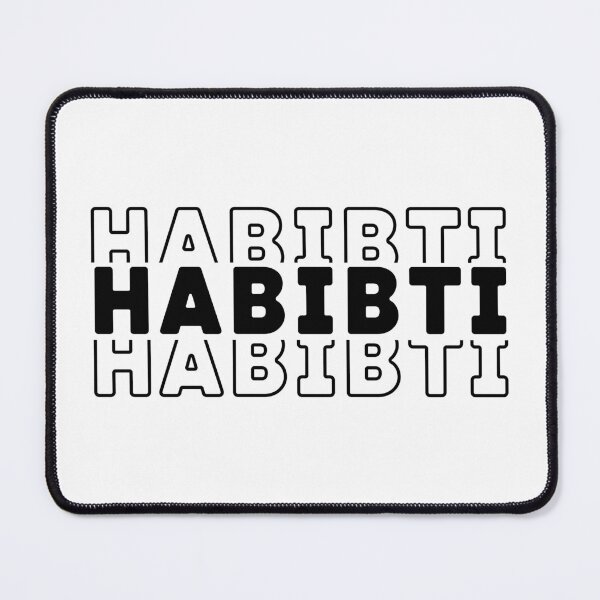 Item preview, Habibti My Beloved حبيبي Love Arabic Stacked Word designed and sold by ZamZamDesign.