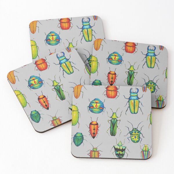 Item preview, Bright beetles  designed and sold by SaplingArt.