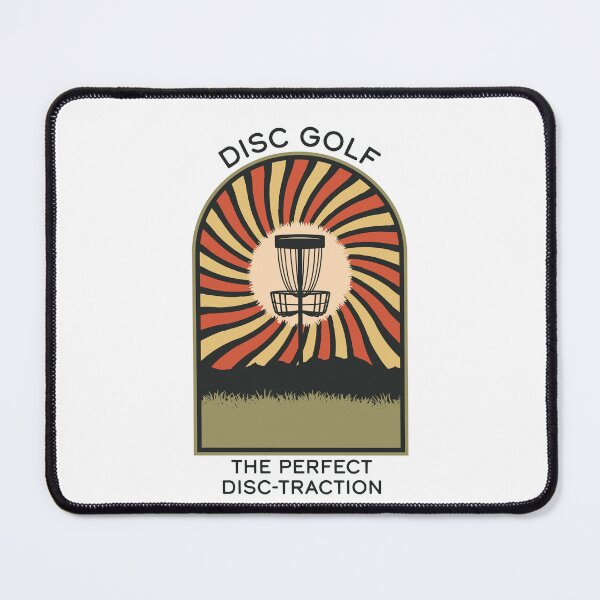 Item preview, Disc Golf The Perfect Disc-traction | Disc Golf Vintage Retro Arch Mountains designed and sold by KlehmInTime.