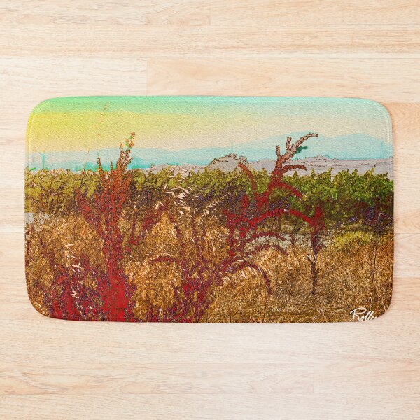 Item preview, VINES BEHIND THE BRUSH designed and sold by ArtbyRolleen.