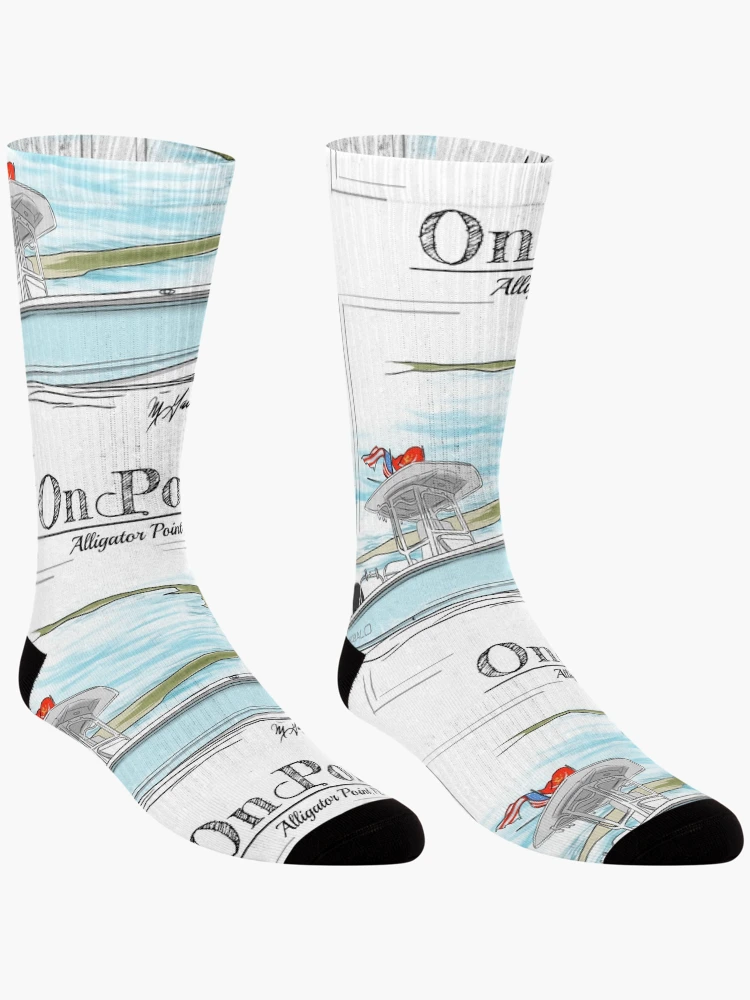 Thumbnail 3 of 5, Socks, On Point Robalo Center console designed and sold by Michael Garber.