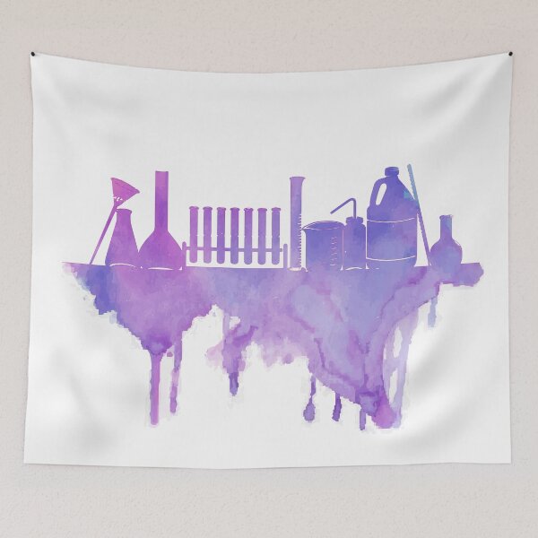 Item preview, Science Lab Benchtop - Purple designed and sold by artanddesignK.
