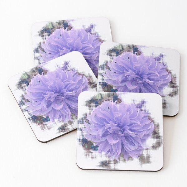 Item preview, Dahlia Lilac color flower photo abstract design by iritof designed and sold by iritof.