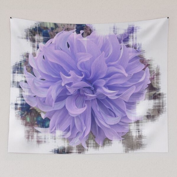 Item preview, Dahlia Lilac color flower photo abstract design by iritof designed and sold by iritof.