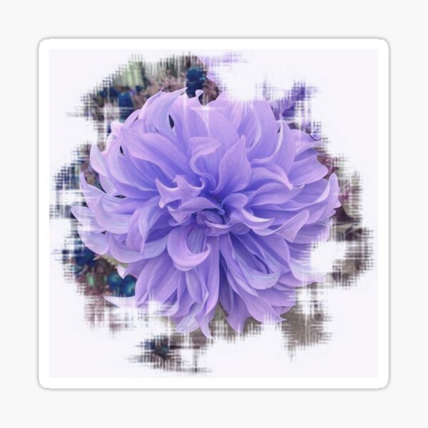 Item preview, Dahlia Lilac color flower photo abstract design by iritof designed and sold by iritof.