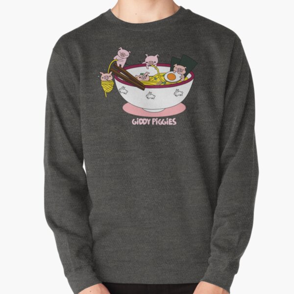 Giddy Piggies Ramen Pullover Sweatshirt