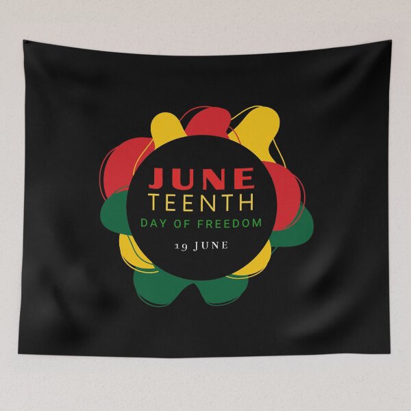 Item preview, Juneteenth Day of Freedom - 19 June designed and sold by BababuuuPrint.