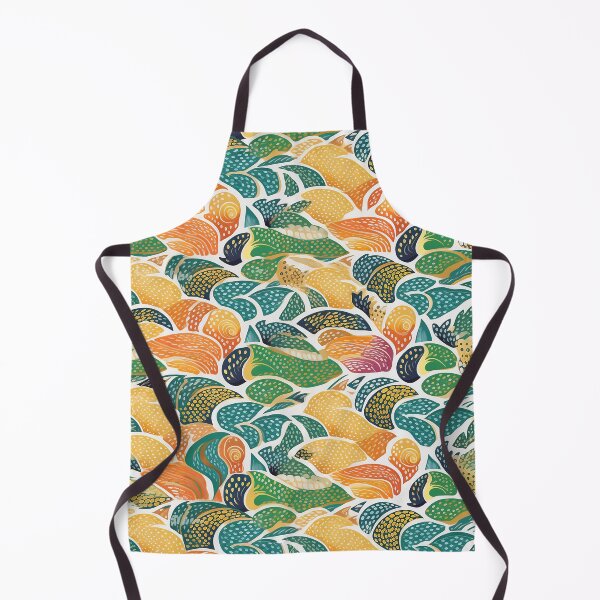 Item preview, Fish Fantasia: Layered Organic Patterns and Playful Doodles in Vibrant Colors designed and sold by NOTSNIW ART.