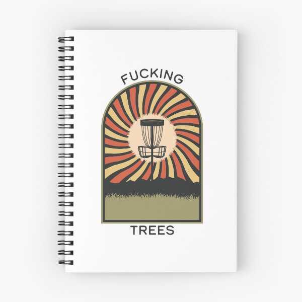 Item preview, Fucking Trees | Disc Golf Vintage Retro Arch Mountains designed and sold by KlehmInTime.